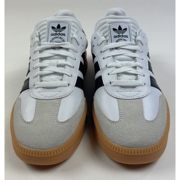 Adidas Samba XLG Mens 10.5 White Black Shoes Sneakers Athletic Low IE1377 - Picture 4 of 9